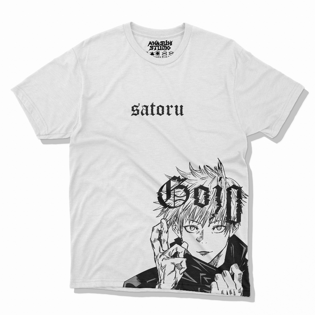 Gojo Satoru Anime Clothes | Akasuki.studio | Anime T-Shirt | Jjk ...