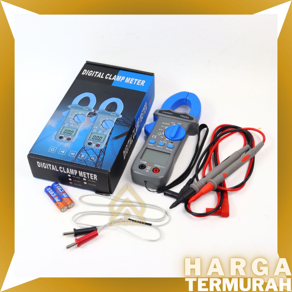 Pliers AMPERE DIGITAL CLAMP METER TS202 Test Equipment/Measure