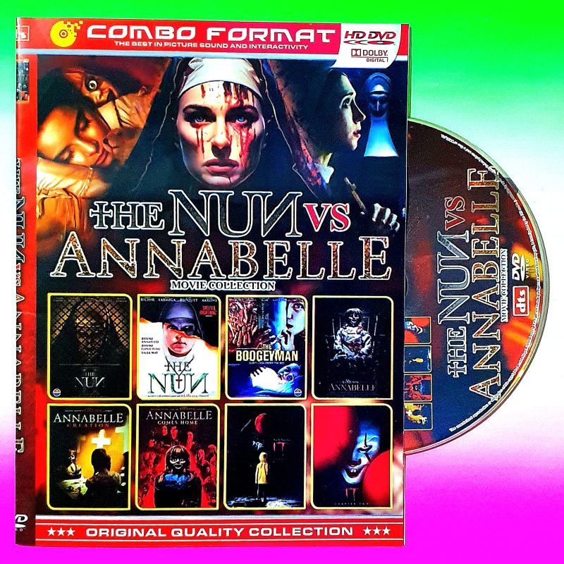 The Nun VS Annabelle Film Horror Movie Collection Cassette - Latest ...