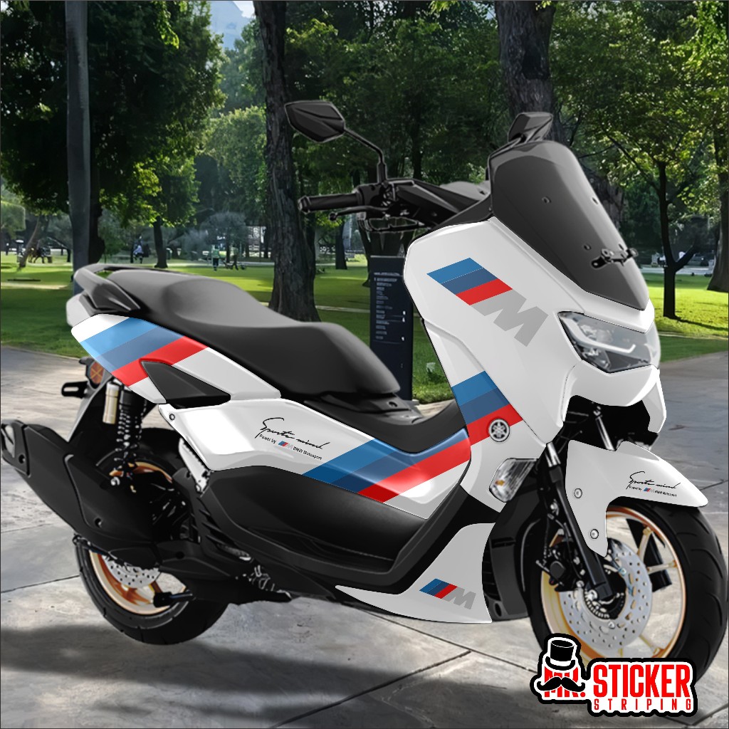 Yamaha NMAX 155 NMAX 150 Decal full body BMw Livery free design ...
