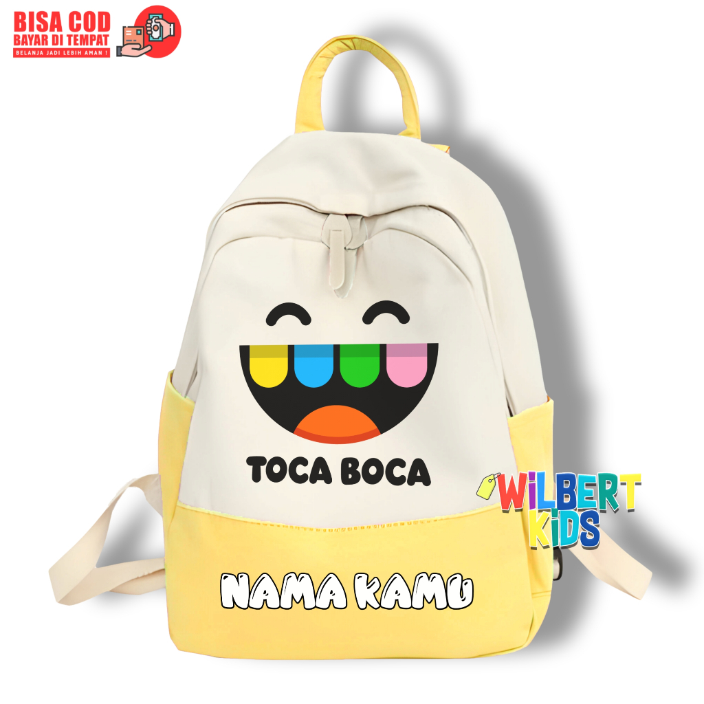 Toca Boca Kindergarten Elementary School Children's Bag/Toca Boca