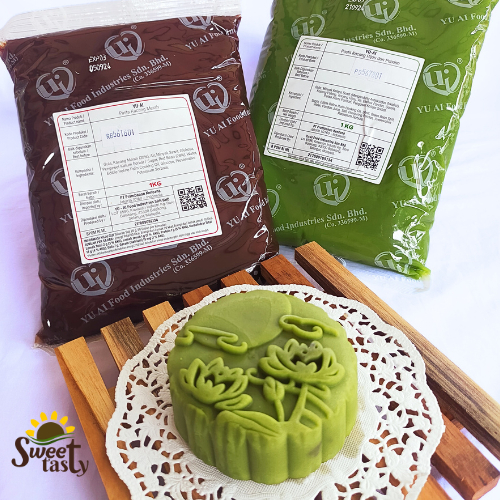 MERAH Yu Ai Filling Paste Pandan Flavor - Red Bean/ Yuai Red Bean ...