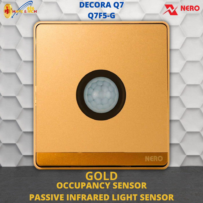 Nero DECORA Gold Q7F5-Occupancy Sensor (Passive Infrared Light Sensor ...