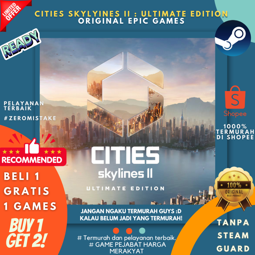 Cities: Skylines 2 Ultimate Edition Pc Digital