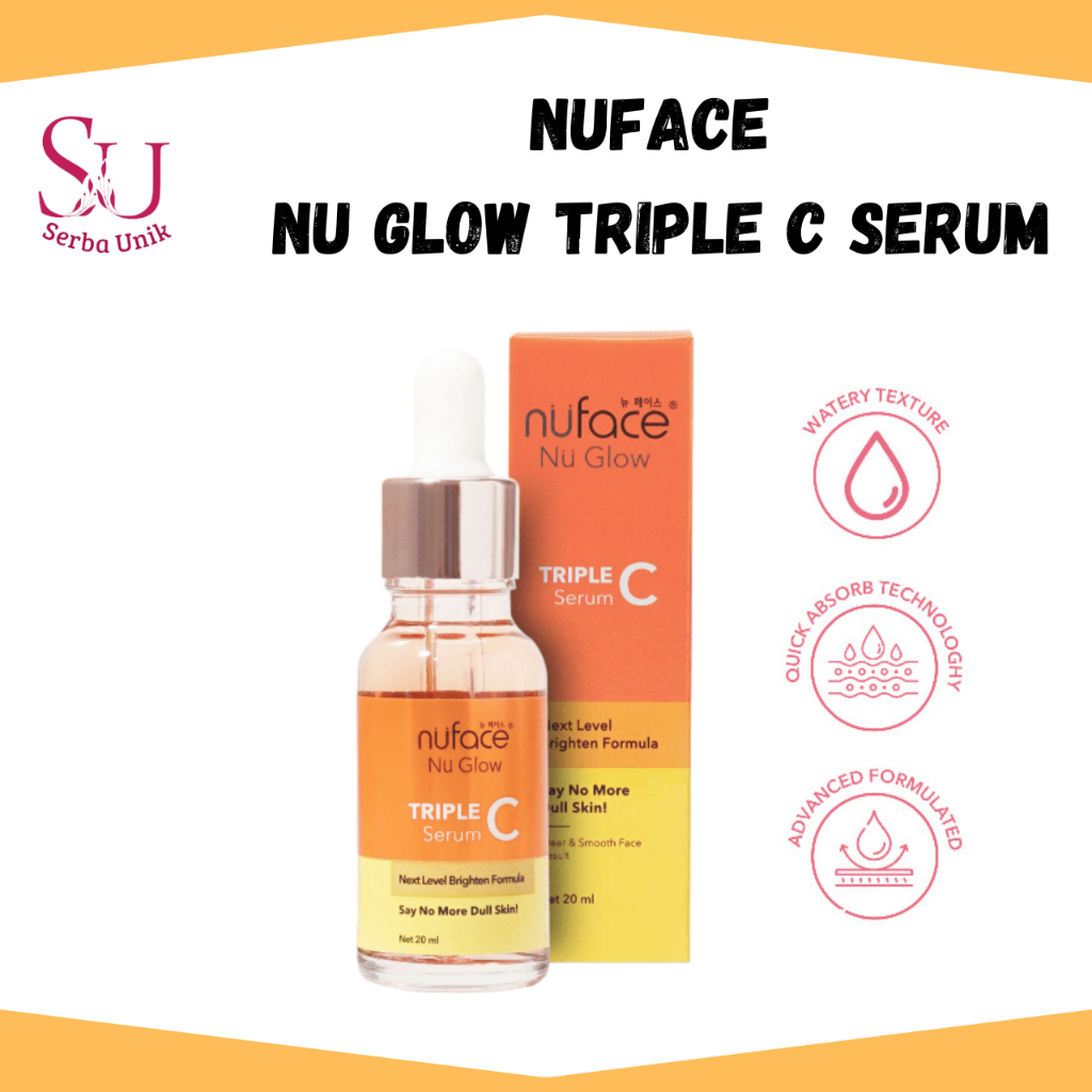 Nuface Nu Glow Triple C Serum Liquid 20ml | Shopee Malaysia