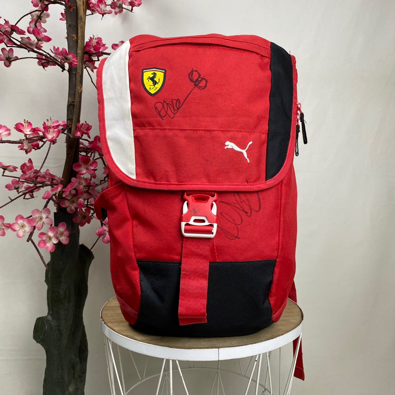 Puma x FERRARI backpack Shopee Malaysia