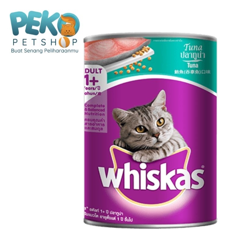 Whiskas adult Cans 400g Shopee Malaysia