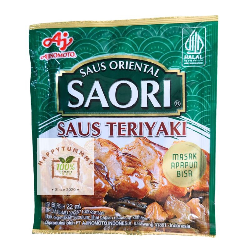 Hpt Ajinomoto Saori Sachet Teriyaki Oyster Sauce Sweet Sour Halal