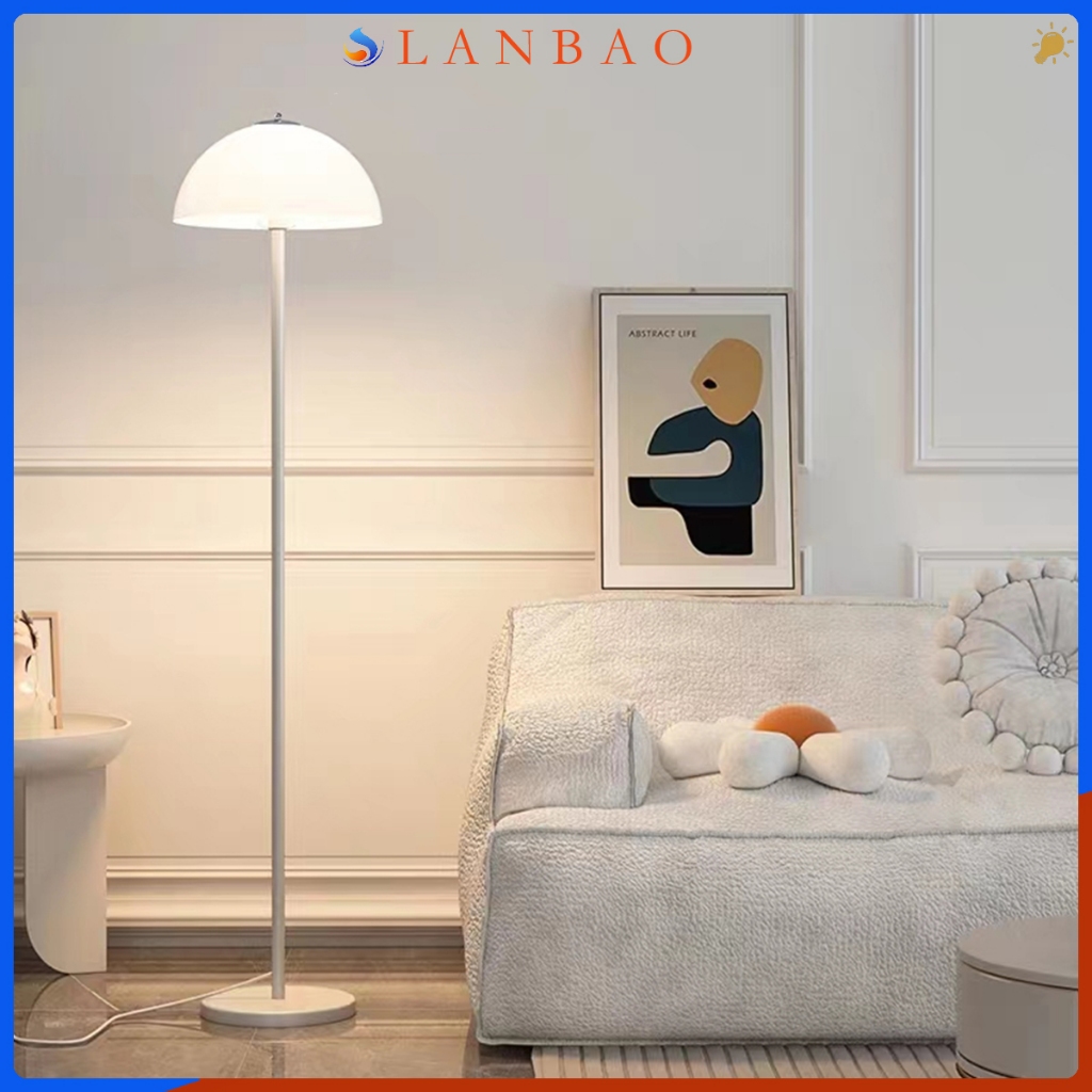 Simple Modern Floor Lamp Mushroom Model 3 Colors Standing Lamp Living ...