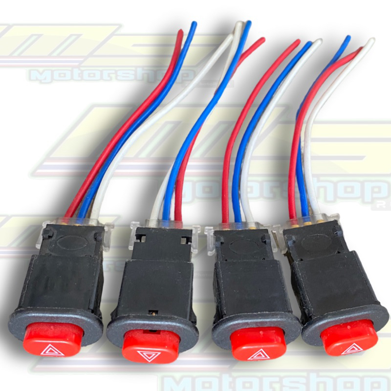 TOMBOL Mini Hazard Switch Mini On Off Button Hazard Button | Shopee ...