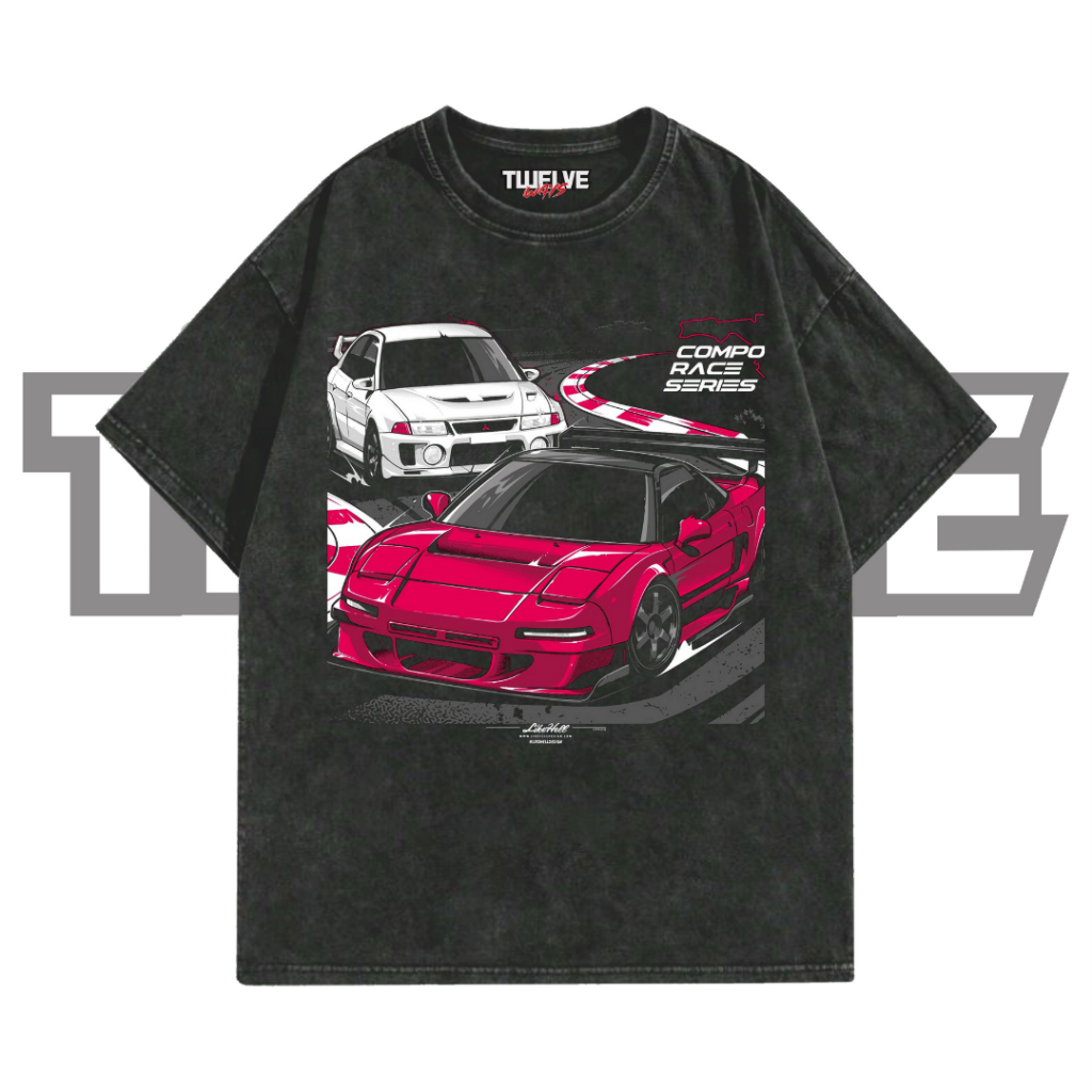 HITAM Lzmfg ADAM LZ RACE SERIES Oversize T-Shirt Wash Black Aesthetic ...