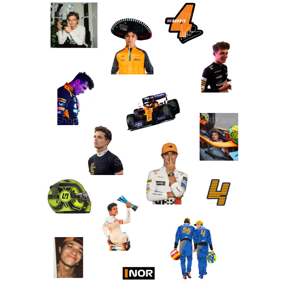 Nando Norris Sticker Set | Shopee Malaysia