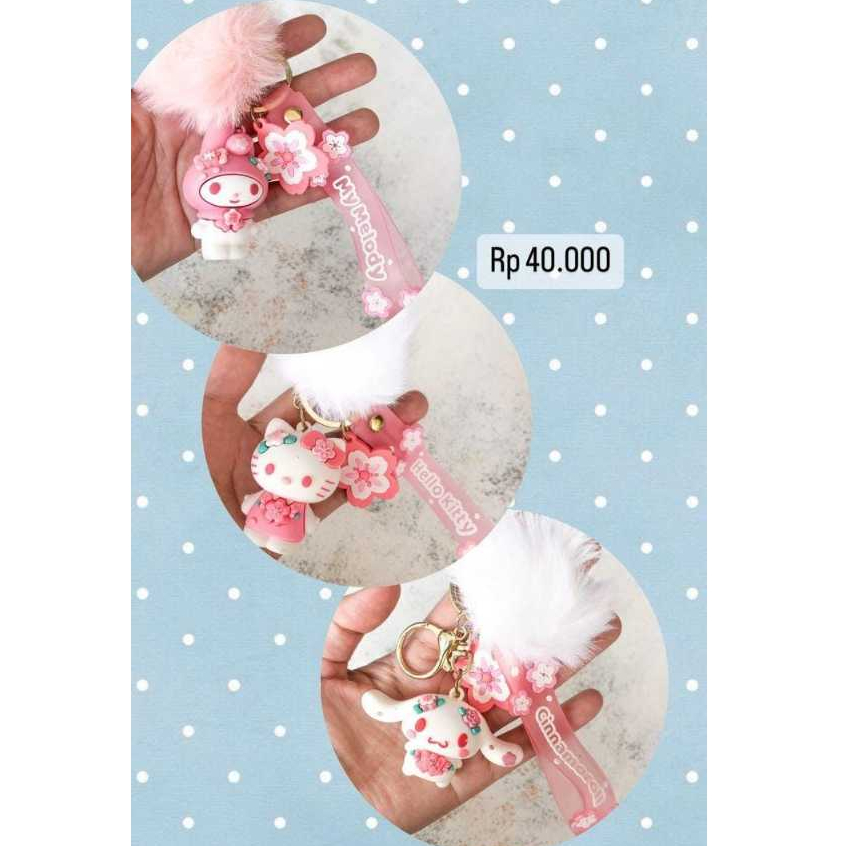 GANTUNGAN New // SANRIO Keychain HELLO KITTY Decoration, CINNAMON ROLL