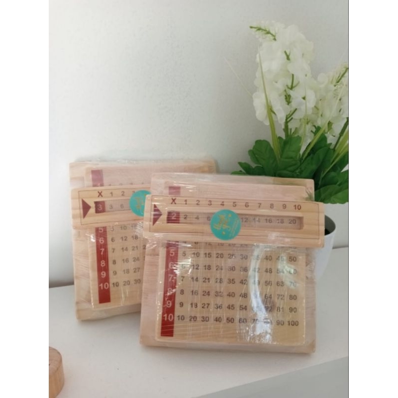 Multiplication Chart - Slidable Education Multiplication Table with ...