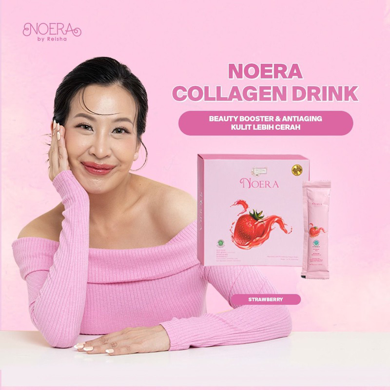 Noera Collagen Drink With Birdnest and Saffron Extract Whitening Collagen Glutathione Drink
