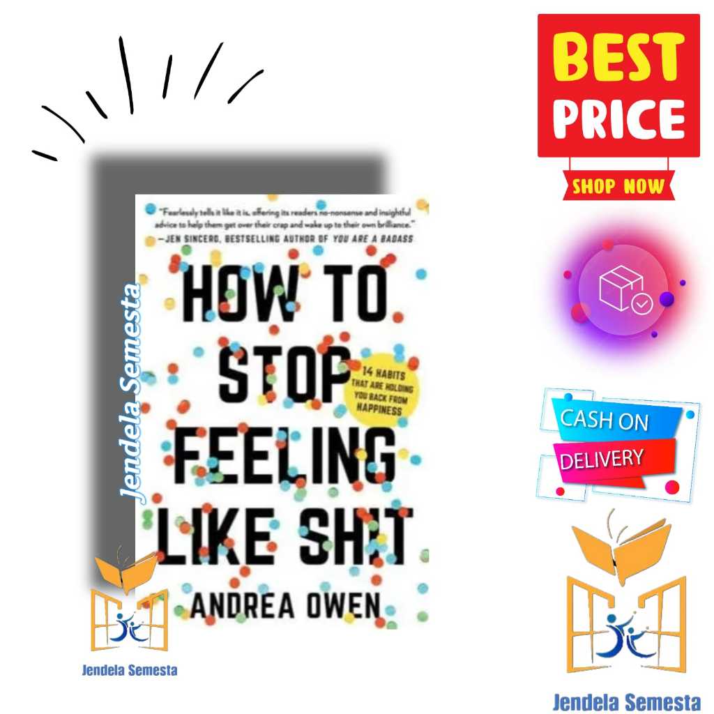 How to Stop Feeling Like Sh*t by Andrea Owen (ENGLISH) | Shopee Malaysia