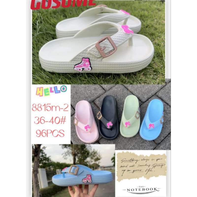 Barbie Character Teenage Adult Women's Flip Flops | Shopee Malaysia