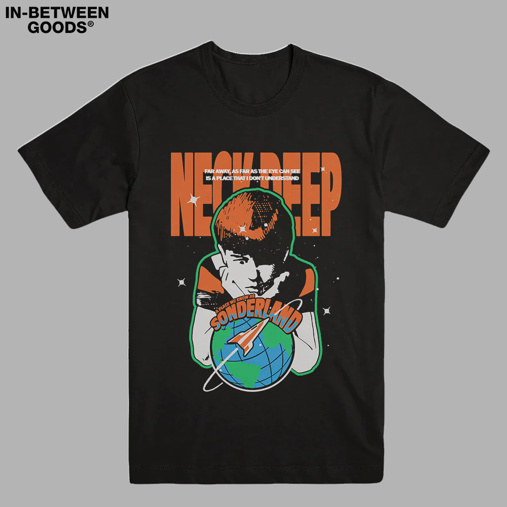 Neck DEEP - SONDERLAND GLOBE, T-shirt BAND, Merchandise