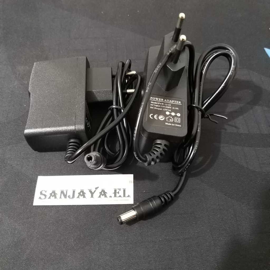 Zte CCTV STB Charger Adapter MODEM ROUTER 12 V 1A / POWER SUPPLY ...