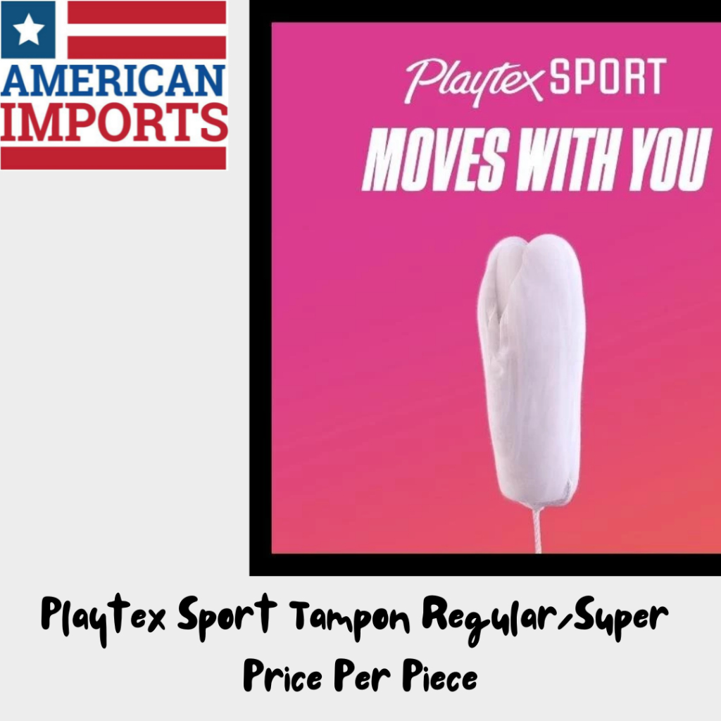 Recer Unit] Playtex Sport Tampons - Regular/Super (Sports Tampon)