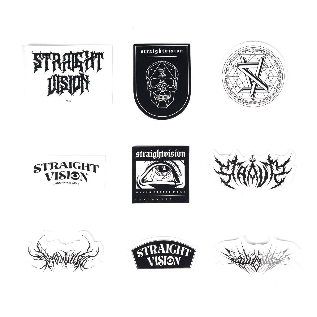 Straight Vision - Sticker Pack Vol. 4 | Shopee Malaysia