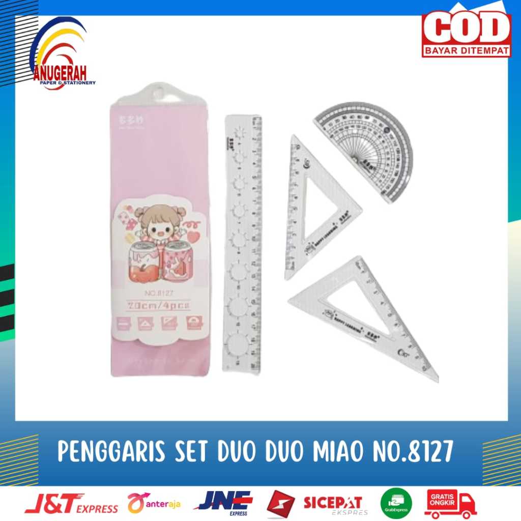 Ruler SET DUO MIAO NO. 8127 (SET) | Shopee Malaysia