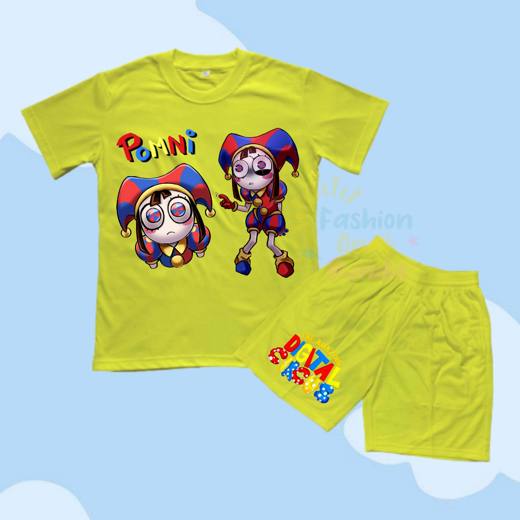 Pomni Character Children's T-Shirt Suit The Amazing Digital Circus ...