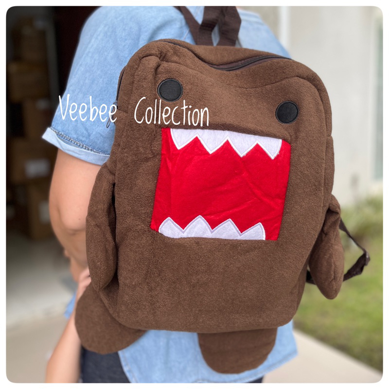 Domo FUll Body Plain Backpack/Children's Doll Backpack | Shopee Malaysia