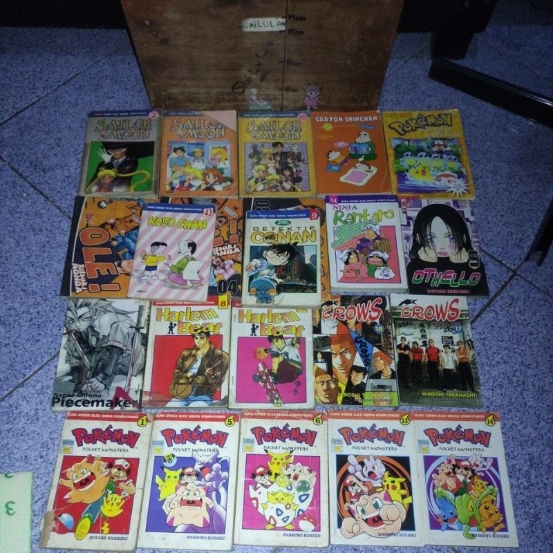 12-03-2024 Comic Unit Pokemon Detective Conan Rantaro Sailormoon Crows ...