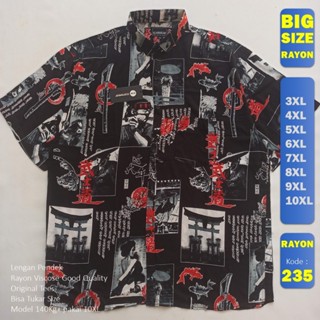 Supreme Rayon Vibrations Button up Shirt Red size Large