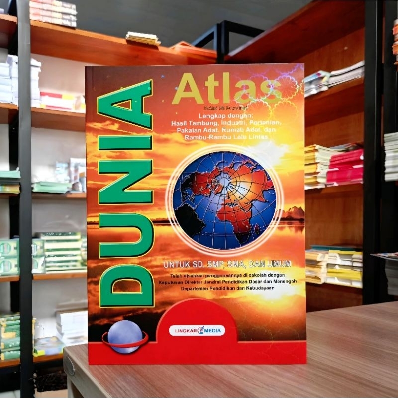 Complete World Atlas Edition 38 Provinces Large A4 Size (LM) | Shopee ...