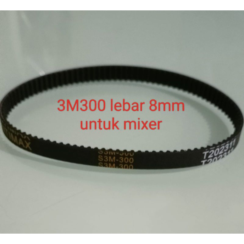 Timing belt 3M300 Width 8mm For mixer EHM 9595 | Shopee Malaysia