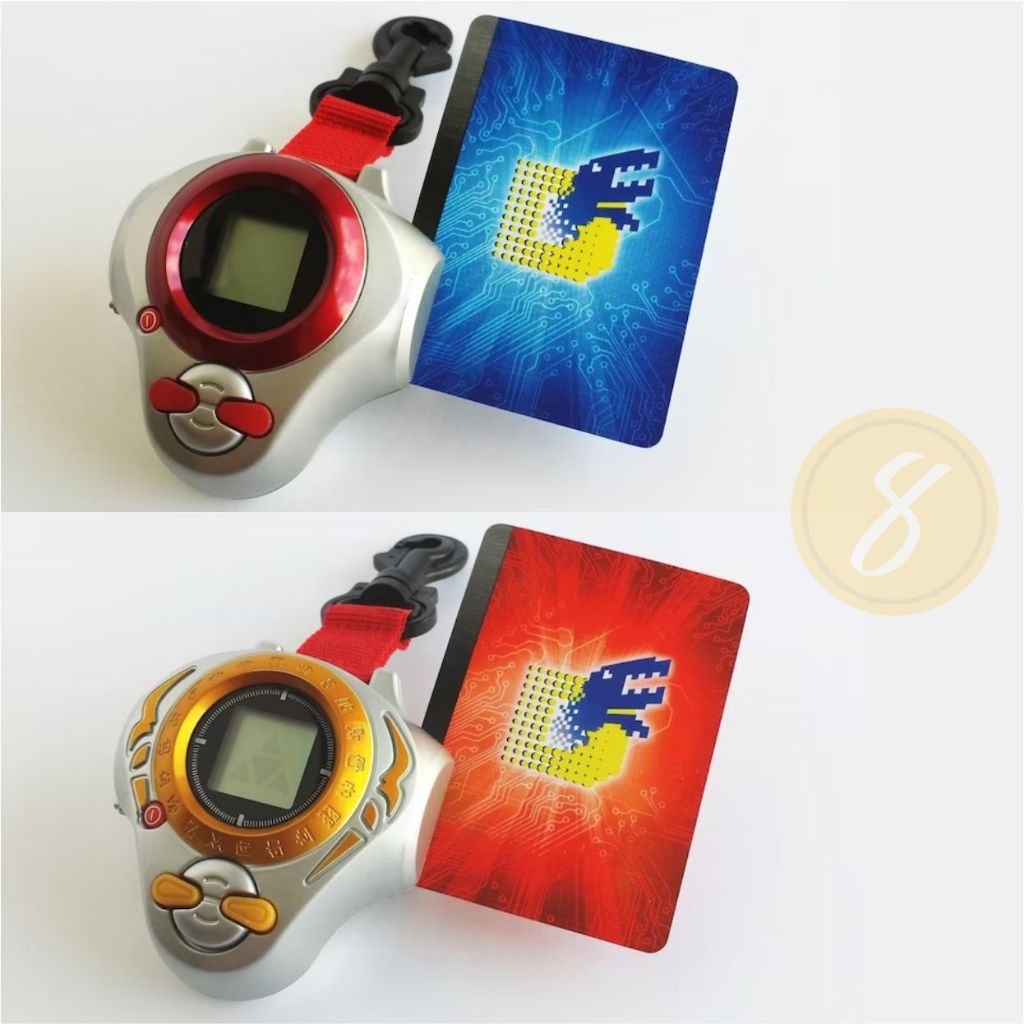 Digimon Tamers Blue & Red Card Digivolving Evolution Digitamer Anime Card/  | Shopee Malaysia