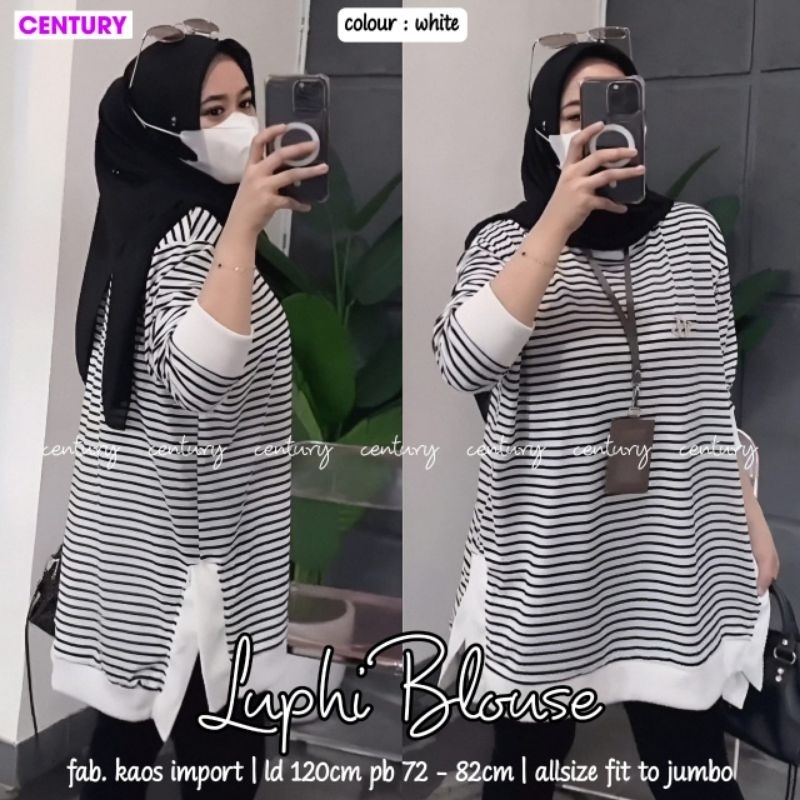 Luphi Blouse By Century Women's Tops Jumbo Oversized Blouses Latest ...