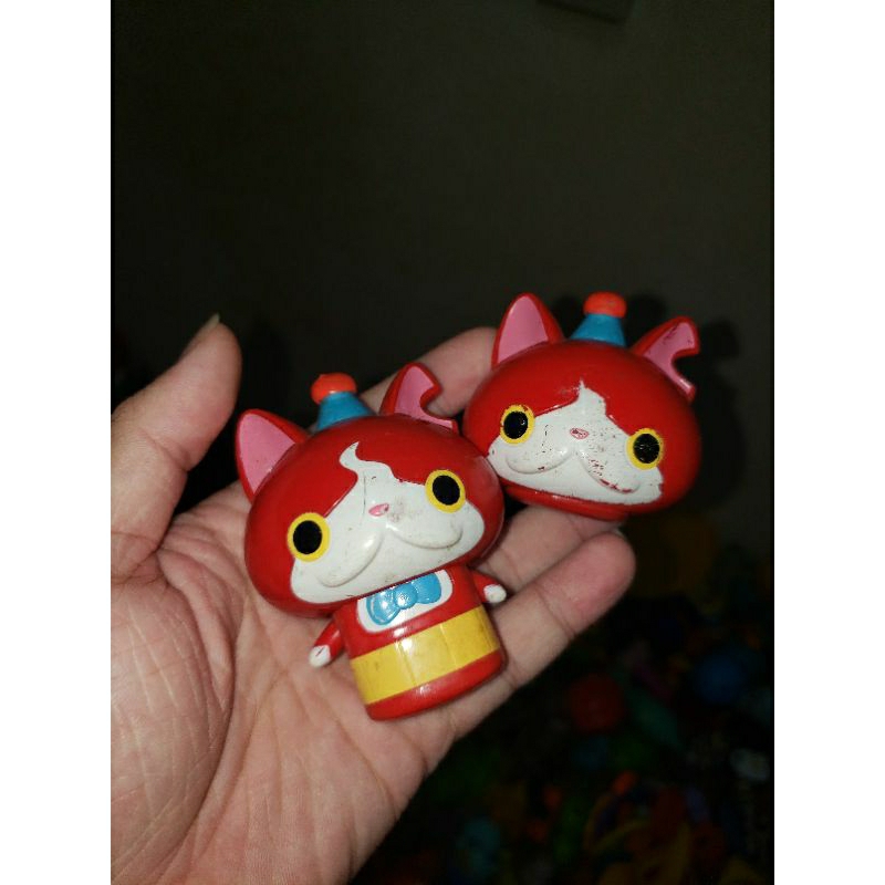 Action FIGURE HAPPY MEAL YOKAI YO KAI JIBANYAN Slams Out The Body CUTE ...