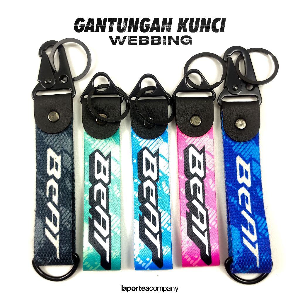 GANTUNGAN Webbing EXCLUSIVE BEAT Keychain | Shopee Malaysia