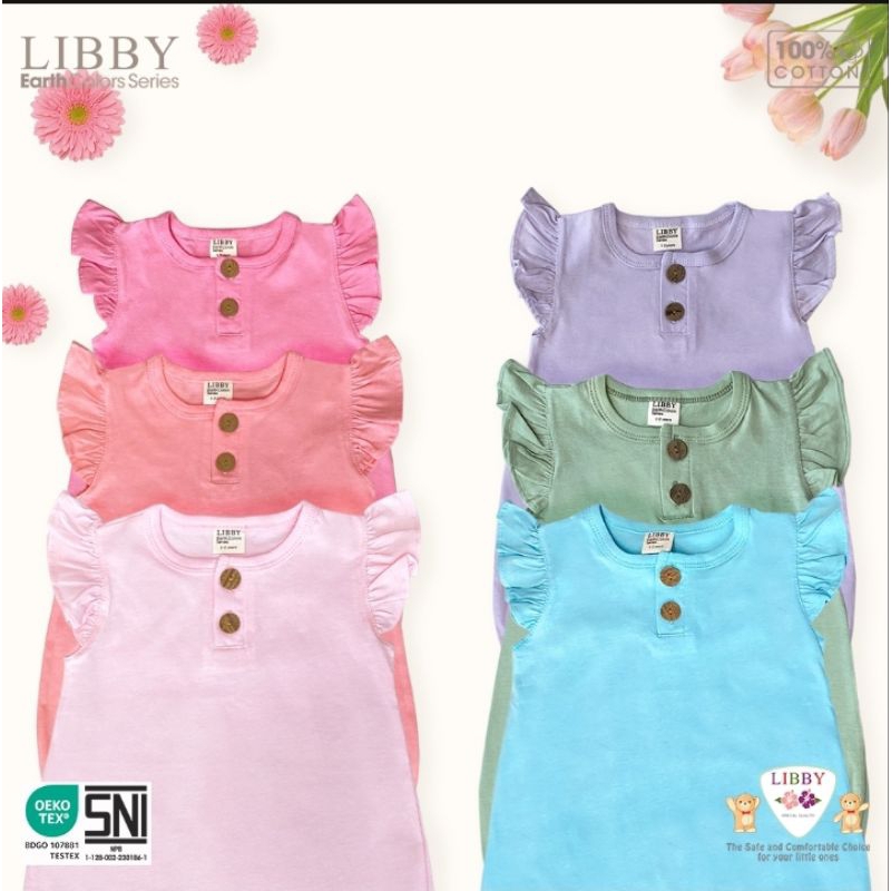 Libby INDONESIA Ivy Ruffle & Puffy Jumper Ruffle Girl Motif