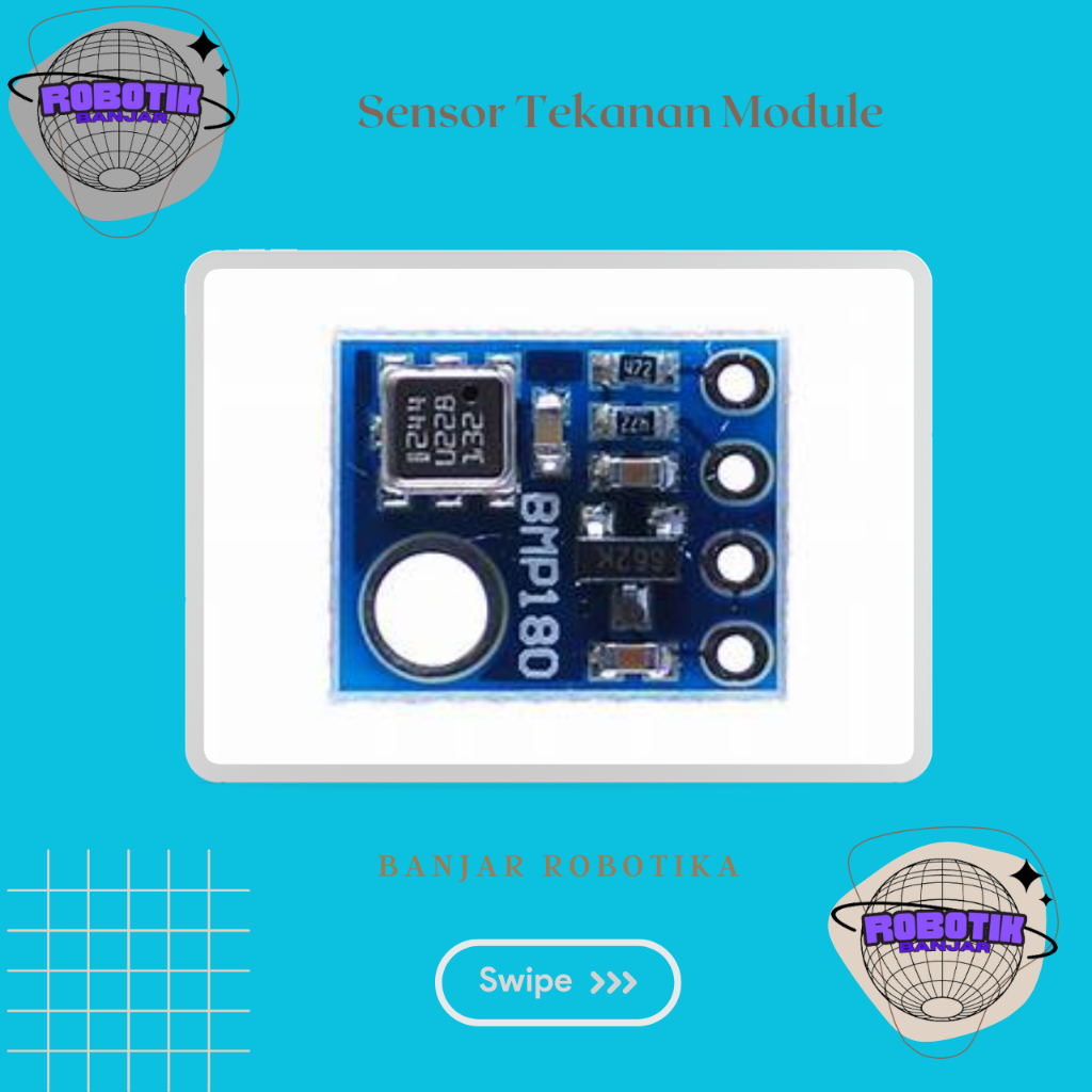 Gy-68 BMP180 Digital Barometric Pressure Module Pressure Sensor ...