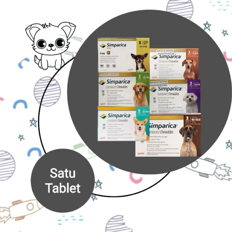 Simparica Dog Flea Medicine (Original) Shopee Malaysia