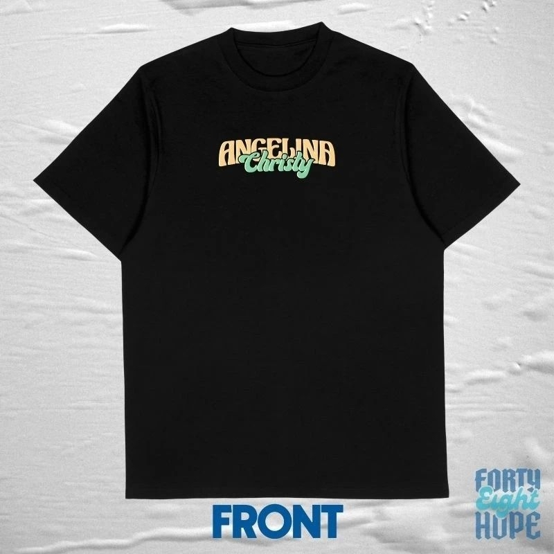 HITAM Fan Made Tshirt JKT48 [Jikoshoukai] Christy "KIND CREATURE