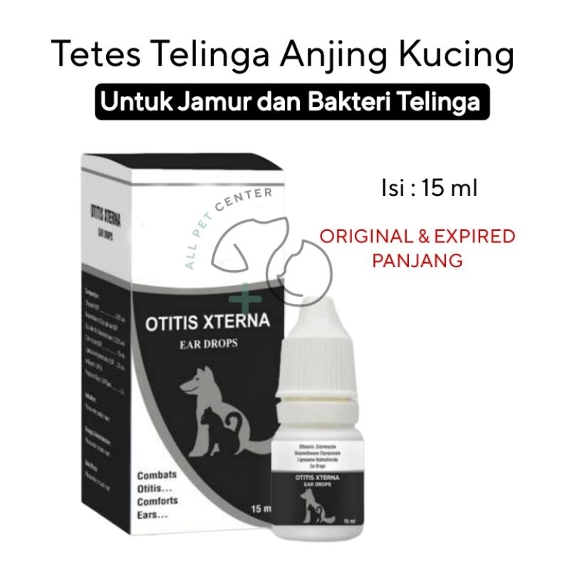 Xterna Otitis Dog Cat Ear Drops For Fungus And Bacteria | Shopee Malaysia