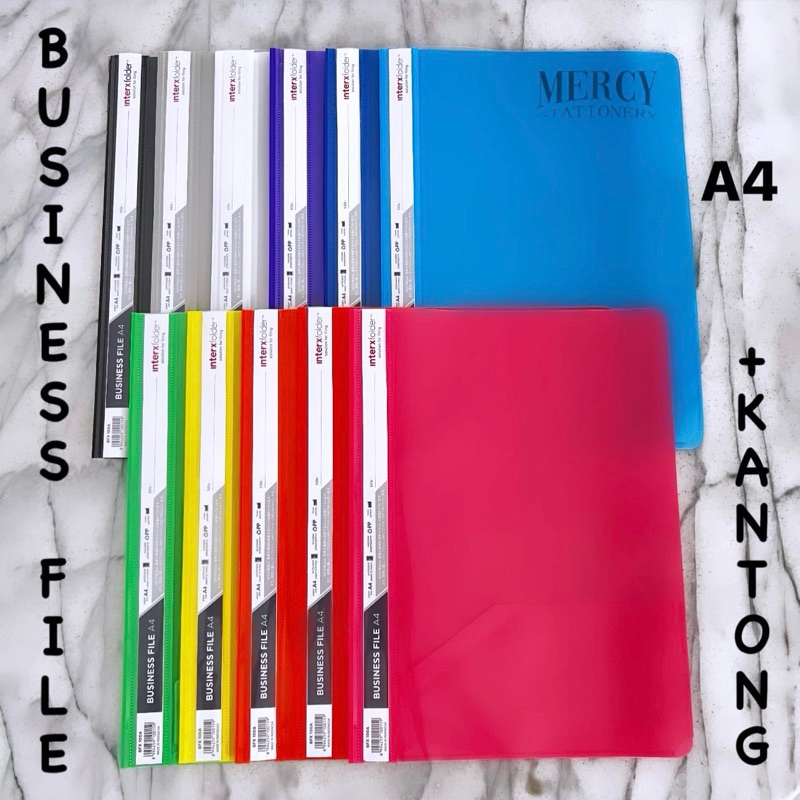 Business File A4 Map Acco Snellhecter InterxFolder Color | Shopee Malaysia