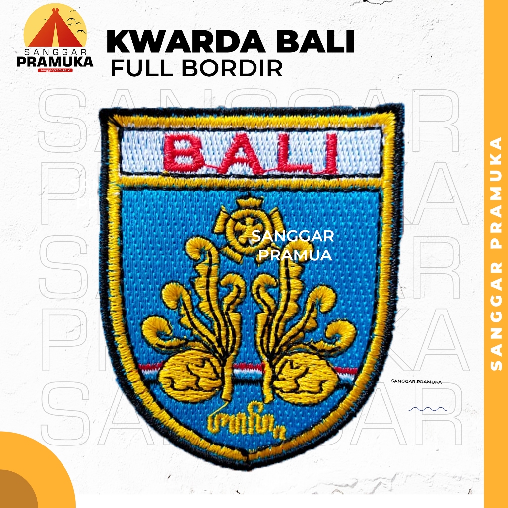 Bali Kwarda/Bali Logo/Bali Province Logo/Bali Embroidery/Bali ...