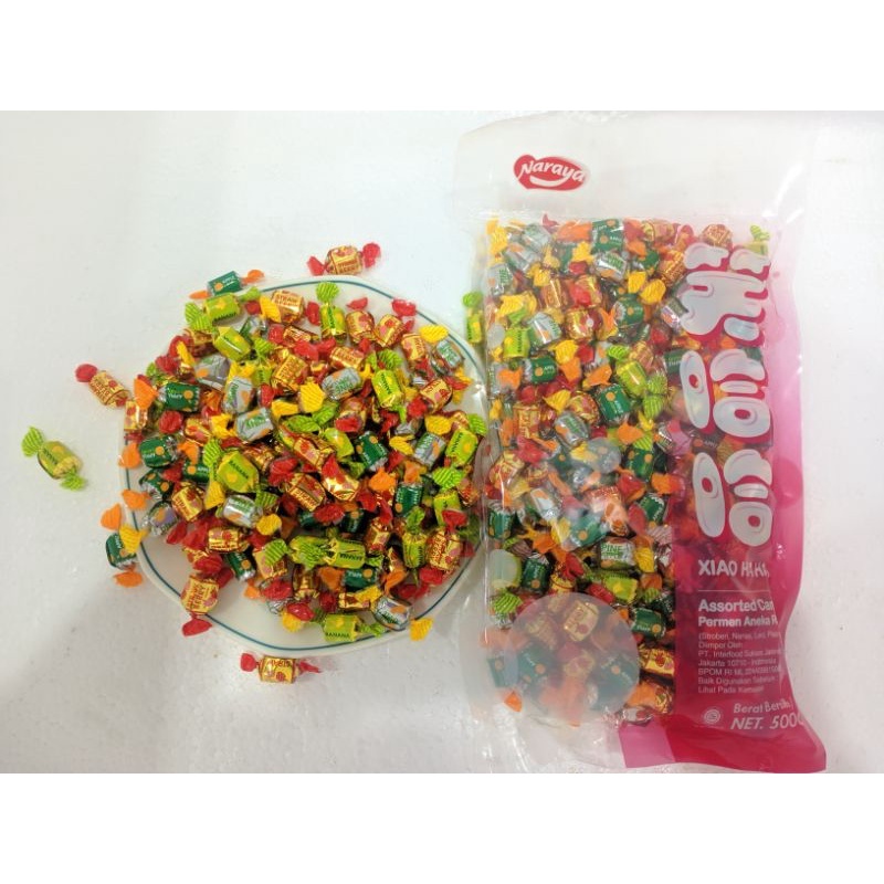 Xiao Haha Fruit Candy 250 Grams Halal Naraya Fruit Candy 