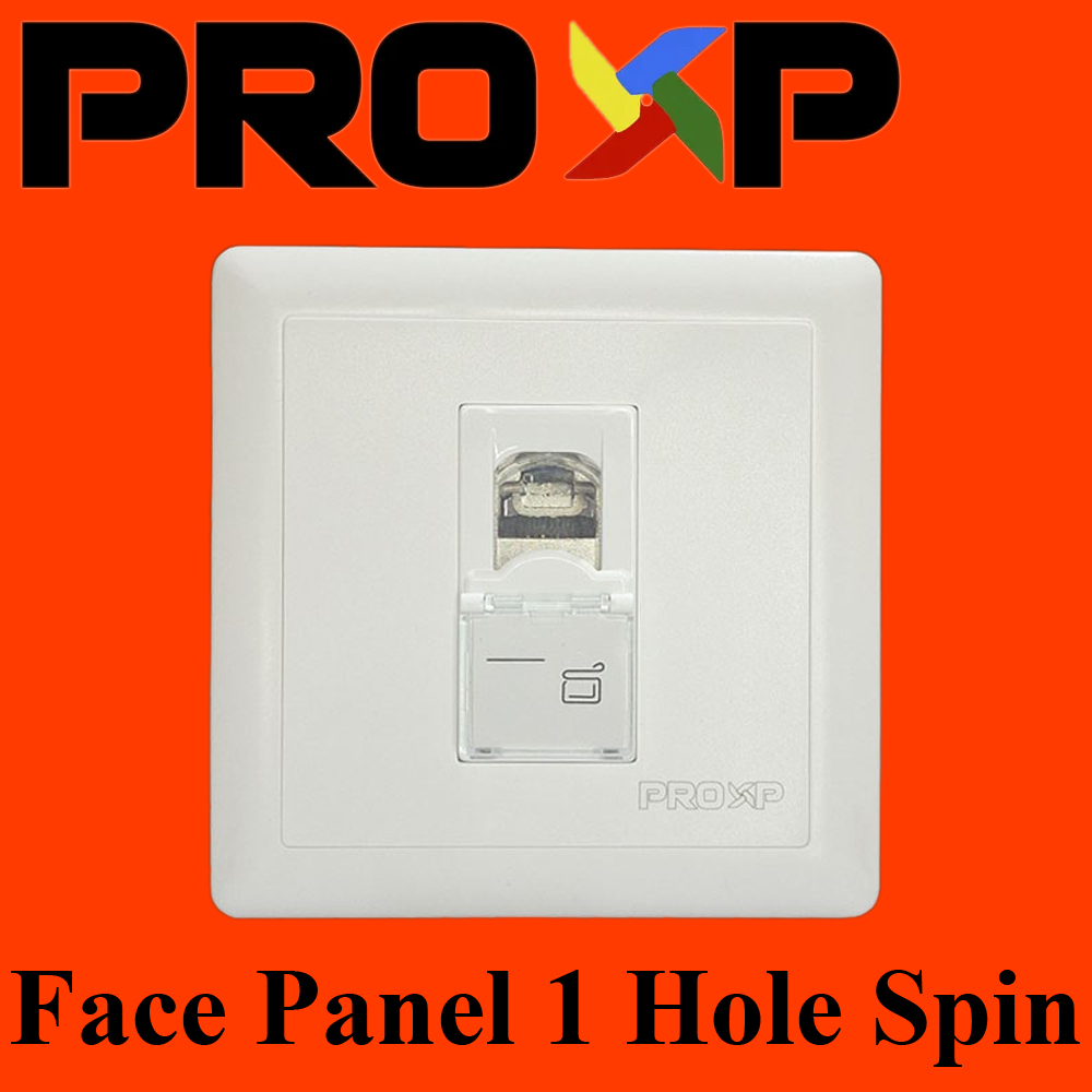 Proxp Face Plate/Face Panel 1 Hole Spin | Shopee Malaysia