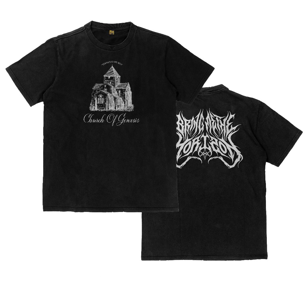 T-shirt Bring Me The Horizon Church of Genxsis Band Metal T Shirt