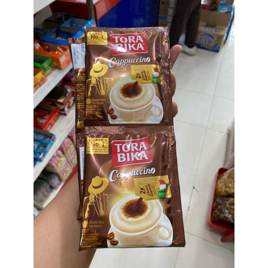 Torabika Cappuccino Sachet Renceng (Tora Bika Cappuccino / Cappuccino ...