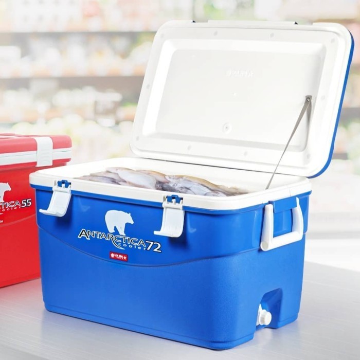 Lion STAR Cooler Box 72 LITER JUMBO Large Antartica Ice Cool Thermos Cold Box Shopee Malaysia