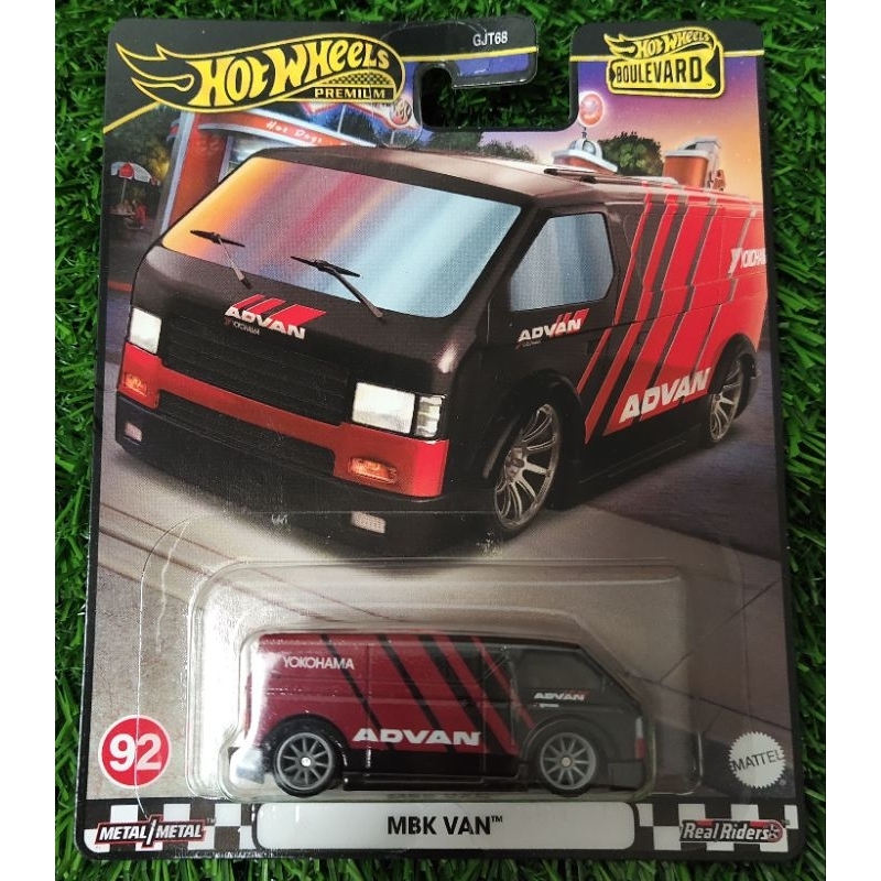 Hot Wheels Premium Mbk Van Yokohama Advan Boulevard Shopee Malaysia