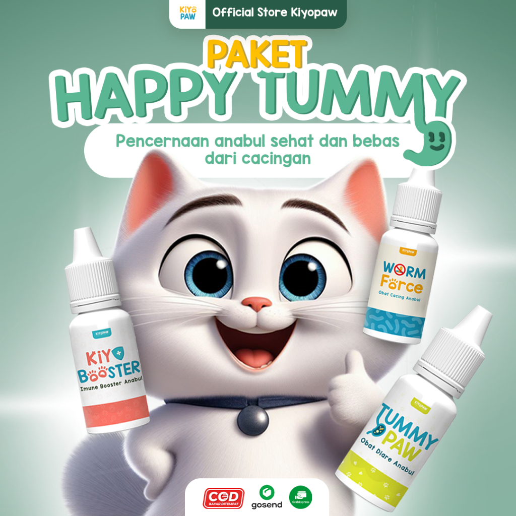 Kiyopaw Bundling Package Cat Digestive Medicine Diarrhea Cat Cat